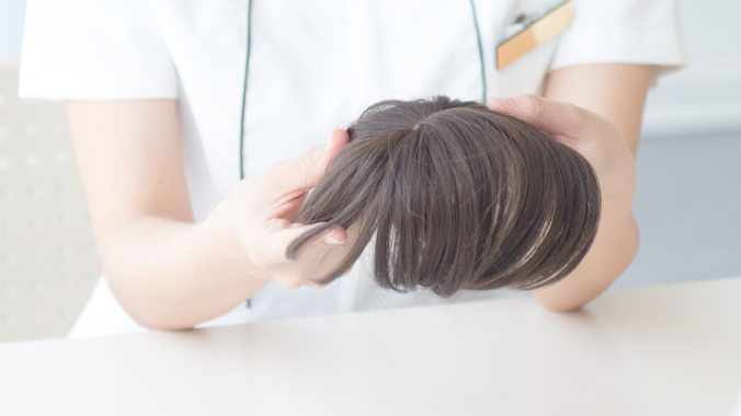 抜毛抑制ウィッグ（自社開発）